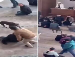 Cami cemaatine korku dolu anlar yaşatan olay için harekete geçildi