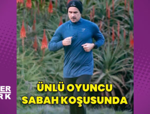 Colin Farrell parkta sabah koşusunda