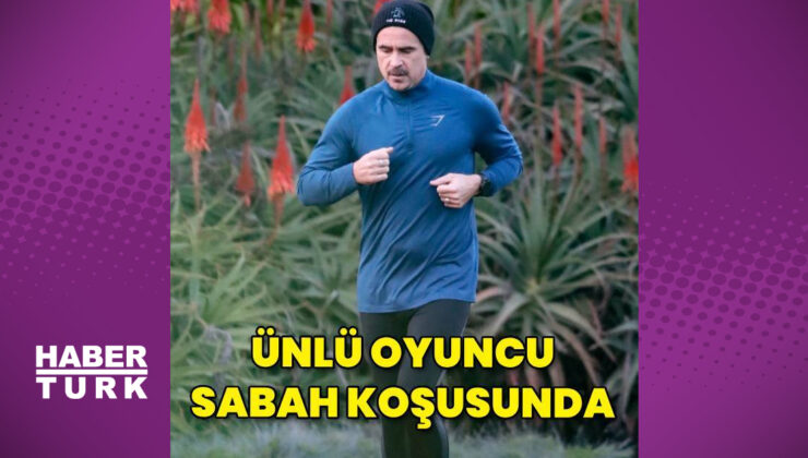 Colin Farrell parkta sabah koşusunda