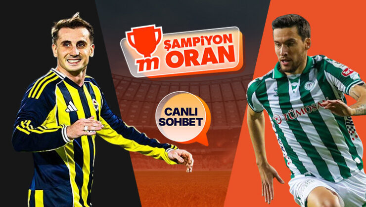 Fenerbahçe, Süper Lig’de Konyaspor’u ağırlayacak! Maçın heyecanı canlı sohbet ve Şampiyon Oranlar ile Misli’de