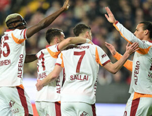 Galatasaray’da Yunus asistle, Sallai golle döndü! Leroy Sane fırtınası Antalya’da da devam etti