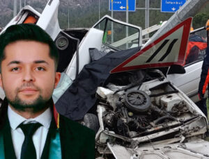 Genç avukat, feci kazada yaşamını yitirdi