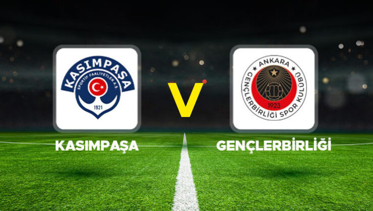 Kasımpaşa – Gençlerbirliği maçı ne zaman, saat kaçta, hangi kanalda? Süper Lig 16. hafta mücadelesi canlı izle…
