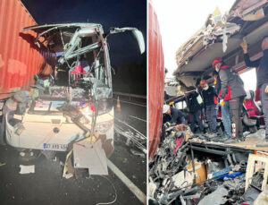 Osmaniye’de feci kaza! Yolcu otobüsü, TIR’a çarptı: 6 can kaybı, 11 yaralı