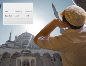 "Allah" isimli kullanıcı ezan sesinin telifini aldı iddiası