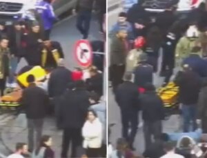 Şişli’de otomobil yayaların arasına daldı; 5 yaralı