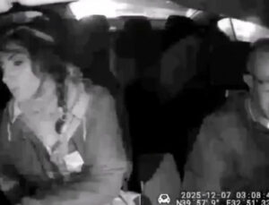 Taksiden 15 bin TL çalan şüpheli tutuklandı, hırsızlık anı kameraya böyle yansıdı