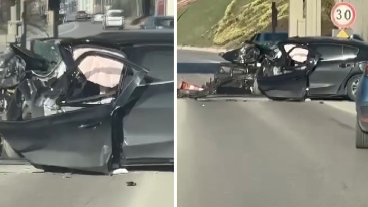 TEM Otoyolu’nda feci kaza: Otomobil, gişenin beton bariyerine çarptı! Anne ile oğlu hayatını kaybetti