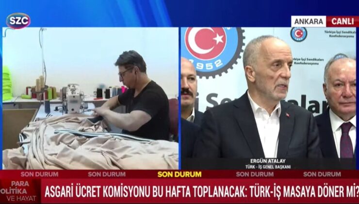 Türk-İş'ten kritik açıklama: Asgari ücretlinin yanındayız