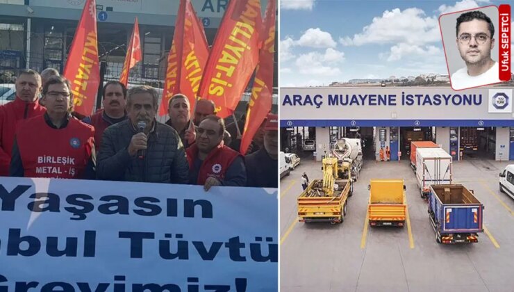 TÜVTÜRK’TE grev krizi: Sendikaya ‘Ben sizi tanımam’ diyen yöneticiler hakkında suç duyurusu!