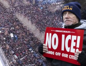 ABD’de halkın öfkesi dinmiyor! Felç edici soğuklara rağmen yüz binler meydanlarda