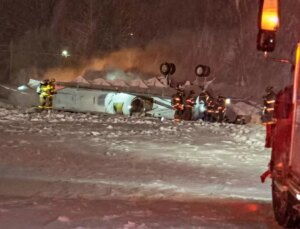 ABD’de korkunç kaza! 8 kişiyi taşıyan özel jet düştü