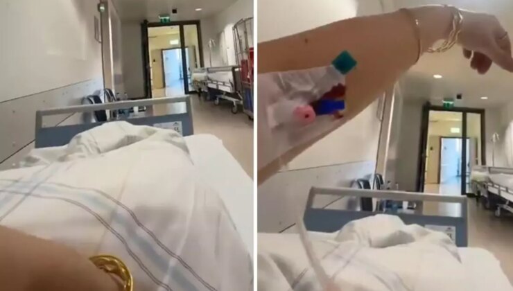 Almanya’da yaşayan Türk vatandaşı hastaneden video paylaştı: Türkiye’yi beğenmeyenler…