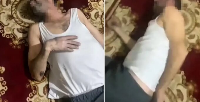 Babasını dövüp görüntüleri amcasına yollayan genç tutuklandı