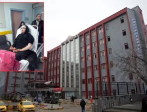 Boşanma aşamasındaki eşine kaldırım taşıyla saldırdı