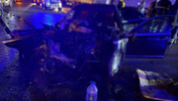 Burdur’da zincirleme kaza: 1 ölü, 7 yaralı