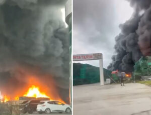 Büyükçekmece’de iş yerinde yangın! Çok sayıda ekip sevk edildi