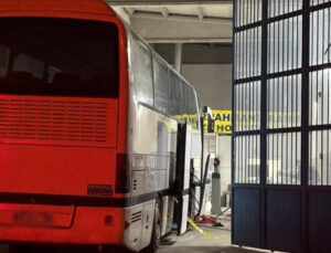 Kayseri’de bakımını yaptığı otobüsün altıda kalan işçi öldü