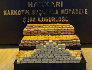 Yüksekova’da 63 kilogram sentetik uyuşturucu ele geçirildi