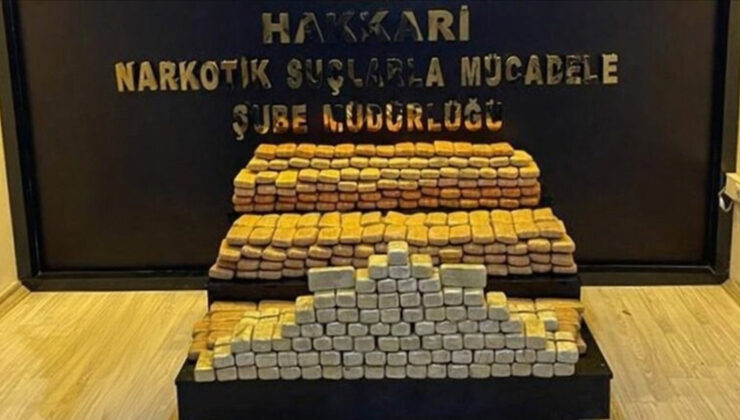 Yüksekova’da 63 kilogram sentetik uyuşturucu ele geçirildi