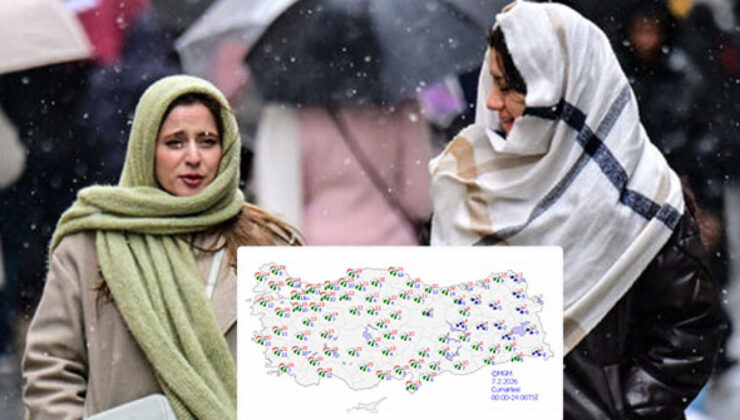 15 kent için “sarı” alarm verildi! 7 bölgede yağış var!