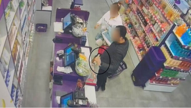 Aile boyu kozmetik hırsızlık! Milyonluk ürün çaldılar!