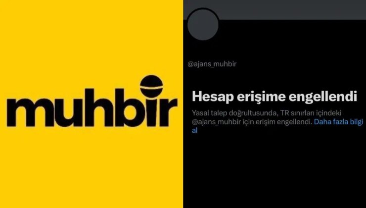 ‘Ajans Muhbir’ isimli X hesabına erişim engeli