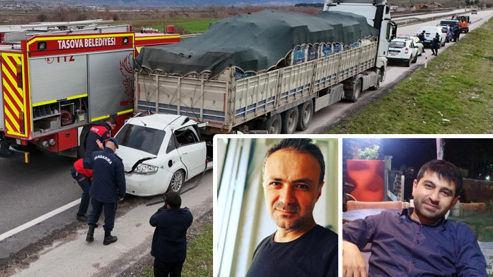 Amasya’da feci kaza! Cenazeye giderken kaza yaptılar: 2 can kaybı