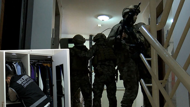 Ankara merkezli 5 ilde organize suç örgütüne operasyon: 37 gözaltı