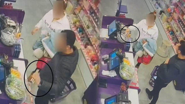 Anne, baba ve kız kozmetik zincir mağazasına dadandı: 3 ayda 1 milyon 200 bin TL’lik vurgun