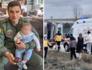 Ayağı takılıp düşen astsubay feci şekilde can verdi