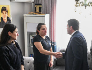 Bakan Tunç’tan Atlas Çağlayan’ın ailesine ziyaret