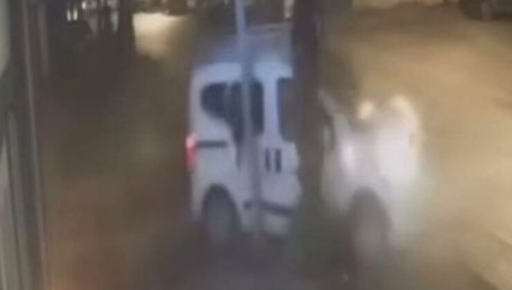 Balıkesir’de yayanın öldüğü kaza kamerada