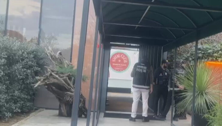 Bebek’teki ünlü spor salonuna narkotik operasyonu