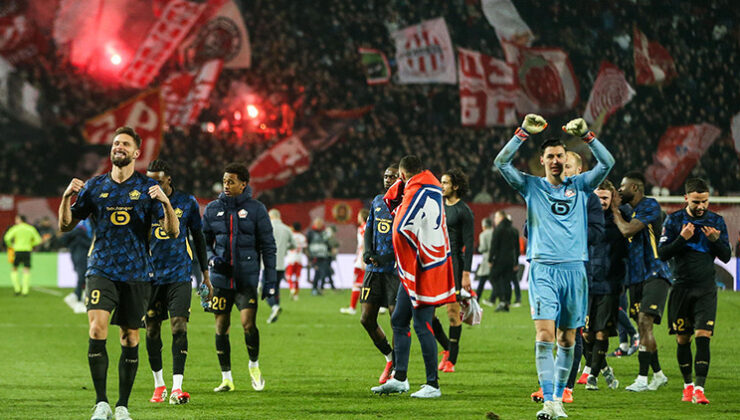 Berke Özer’li Lille, son 16 biletini uzatmalarda kaptı!
