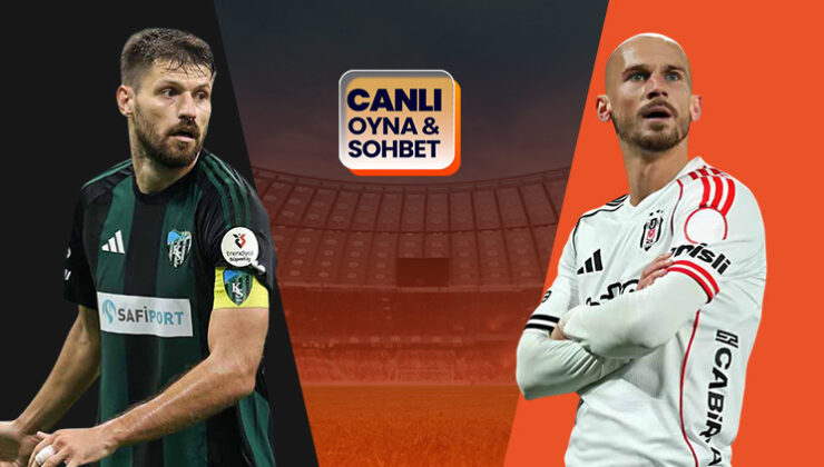 Beşiktaş, Kocaelispor’a konuk oluyor! Maçın heyecanı Misli’de