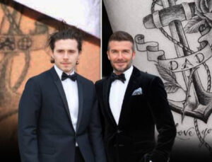 Brooklyn Beckham babasına ithafen yaptırdığı dövmeyi kapattı