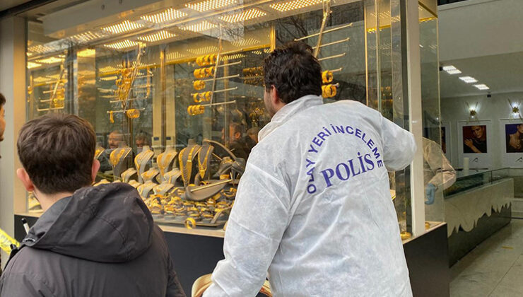 Çalışanı darbedip 1 kilo altını alıp kaçtılar