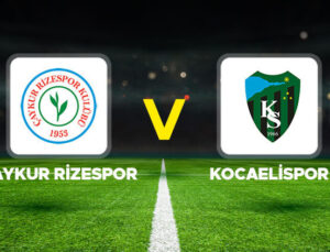 CANLI İZLE || Rizespor – Kocaelispor maçı ne zaman, saat kaçta, hangi kanalda? Süper Lig Çaykur Rizespor Kocaelispor muhtemel 11’ler