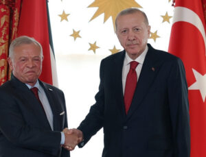 Cumhurbaşkanı Erdoğan, Ürdün Kralı 2. Abdullah ile bir araya geldi
