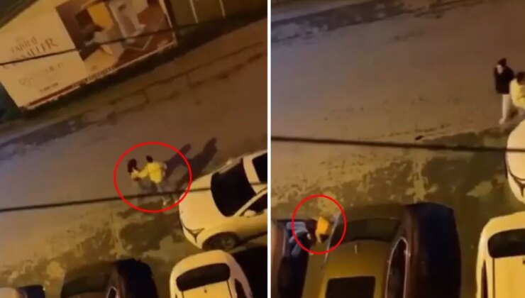 Dehşete düşüren görüntü: "Yapma, o kız" dese de dinlemedi