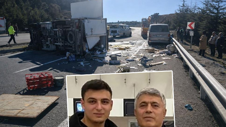 Denizli’de feci kaza: Baba ve oğlu hayatını kaybetti