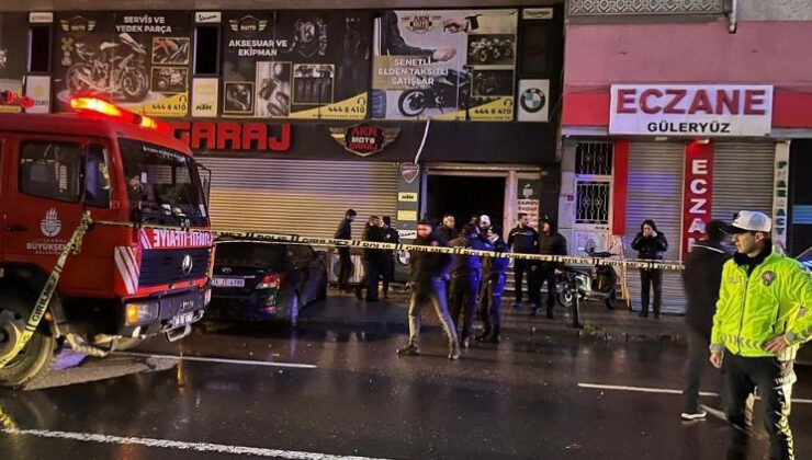 Esenler’de yanan iş yerinde 2 ceset bulundu