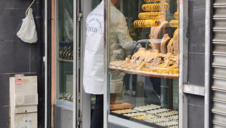 Eyüpsultan’da kuyumcuya soygun girişimi