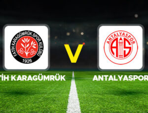 Fatih Karagümrük – Antalyaspor maçı ne zaman, saat kaçta, hangi kanalda? Süper Lig Fatih Karagümrük Antalyaspor ilk 11’ler