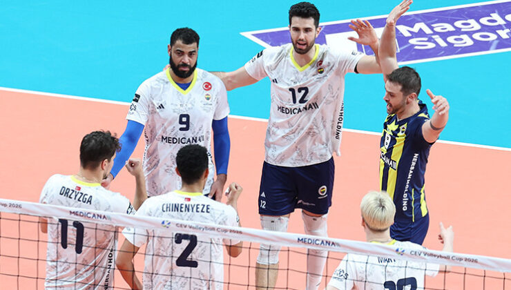 Fenerbahçe Medicana, CEV Kupası’nda çeyrek finale yükseldi!