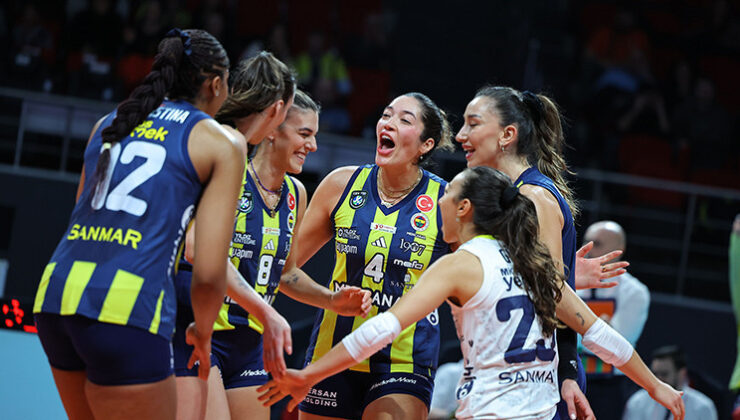 Fenerbahçe Medicana set vermeden kazandı!