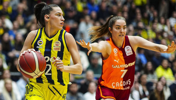Fenerbahçe Opet 75-70 Galatasaray Çağdaş Faktoring (Kadınlar Basketbol Süper Ligi)
