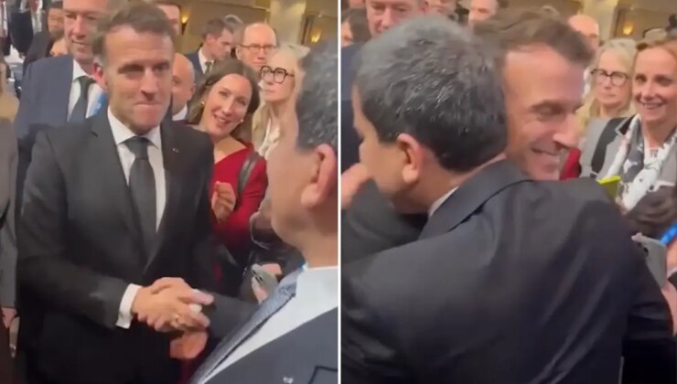 Fransa Cumhurbaşkanı Macron ile Mazlum Abdi görüştü