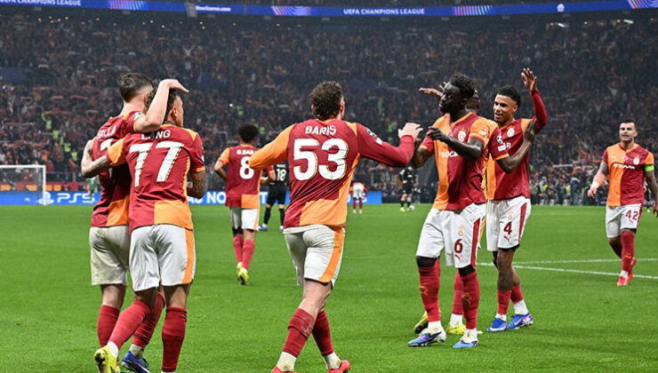 Galatasaray 5 attı, dünyayı salladı!